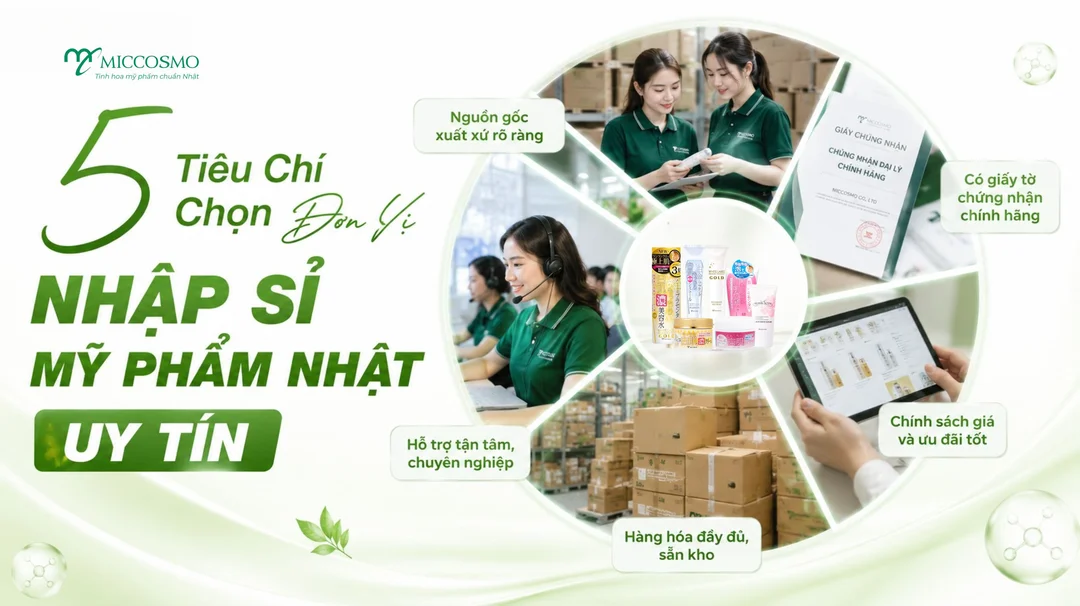 Tư vấn chính sách đại lý và phân phối mỹ phẩm nhập khẩu